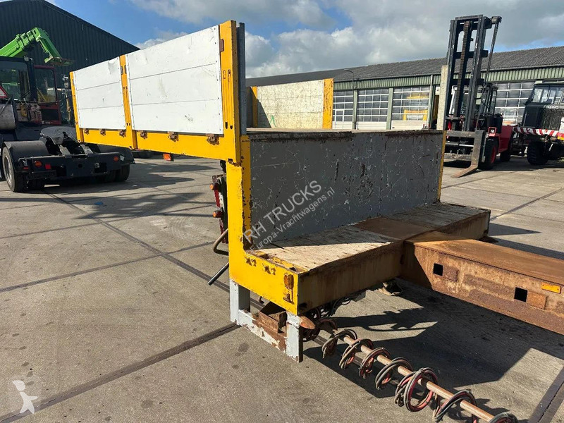 نصف مقطورة Broshuis 21N58A 2 AXLE - LAST AXLE...