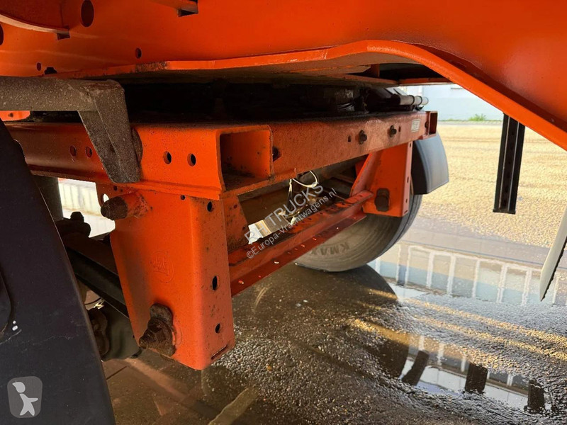 نصف مقطورة Krone 2 AXLE - WITH STEERING AXLE