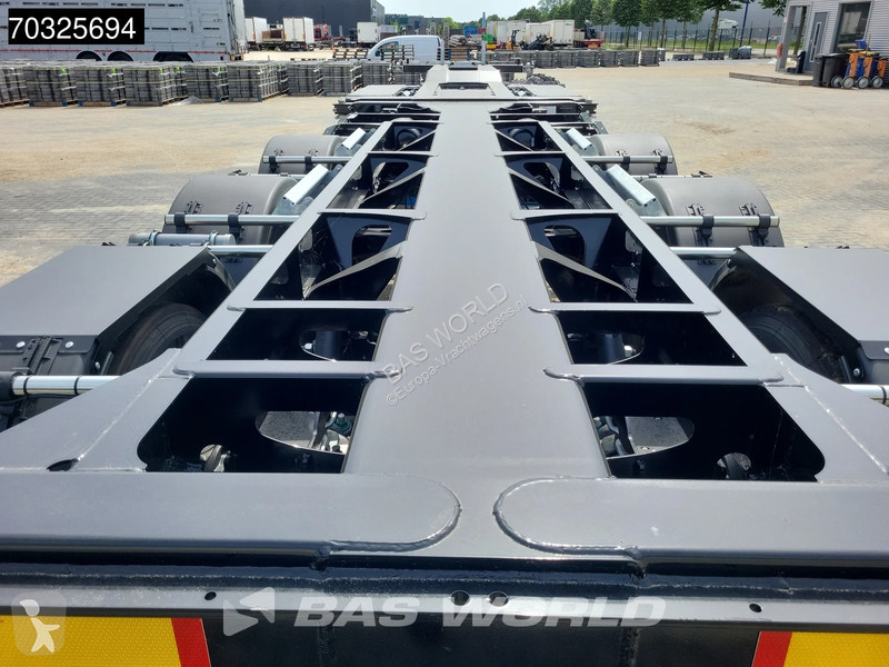 نصف مقطورة D-TEC CT-521-S NEW Breker-chassis 2x...