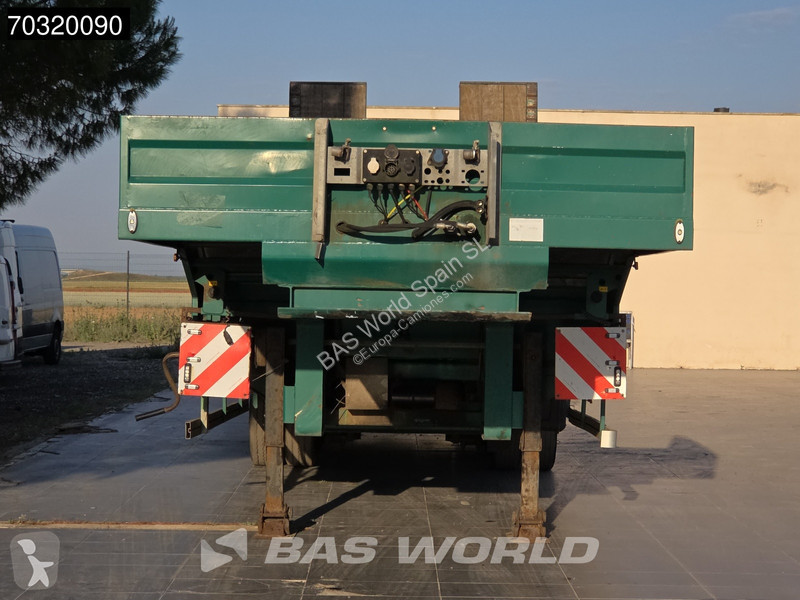 نصف مقطورة  Semiremolque Eje direccional Rampas