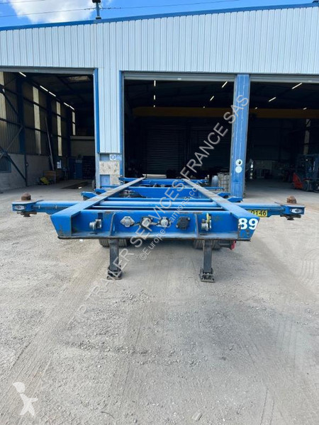 نصف مقطورة Fruehauf Trailer Chassis Coupling...