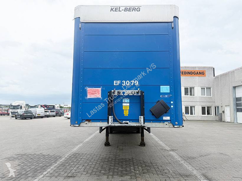 نصف مقطورة Kel-Berg Curtainsider / Planenauflieger