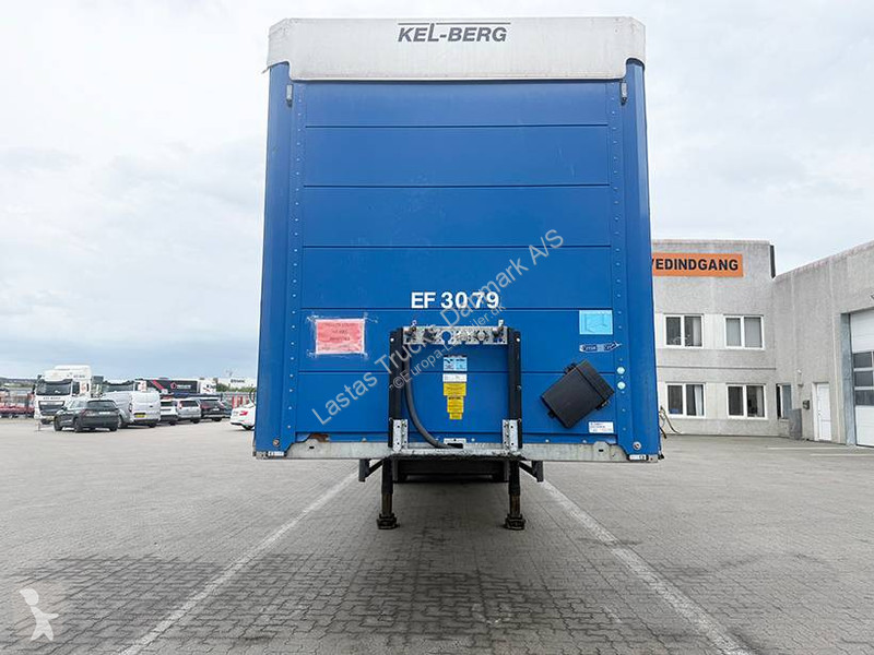 نصف مقطورة Kel-Berg Curtainsider / Planenauflieger