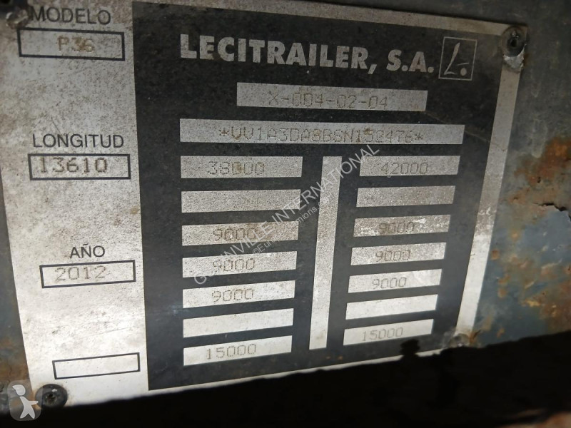 نصف مقطورة Lecitrailer  P36