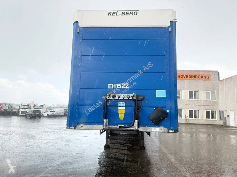 نصف مقطورة Kel-Berg Curtainsider / Planenauflieger