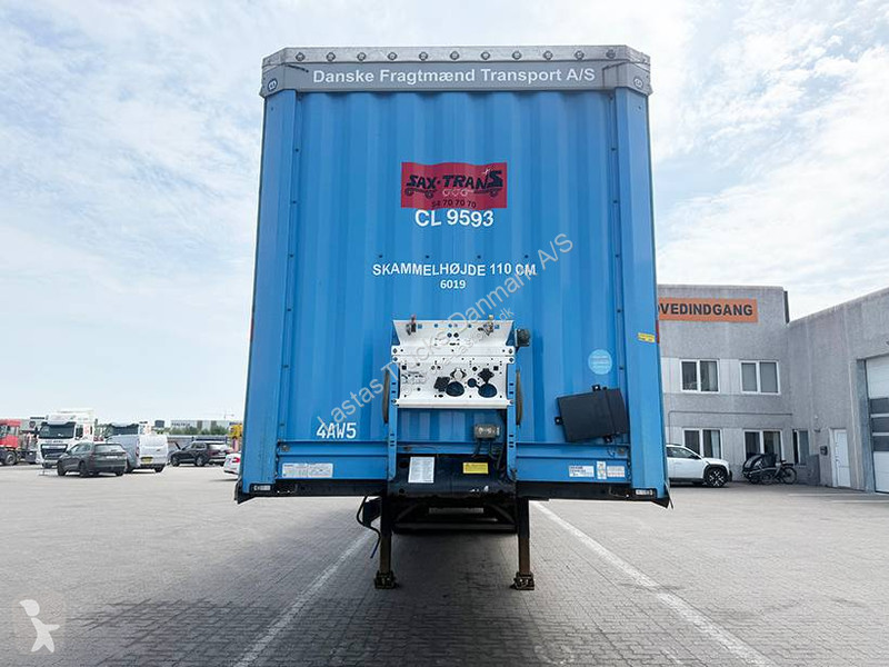 Sættevogn Krone Curtainsider / Planenauflieger