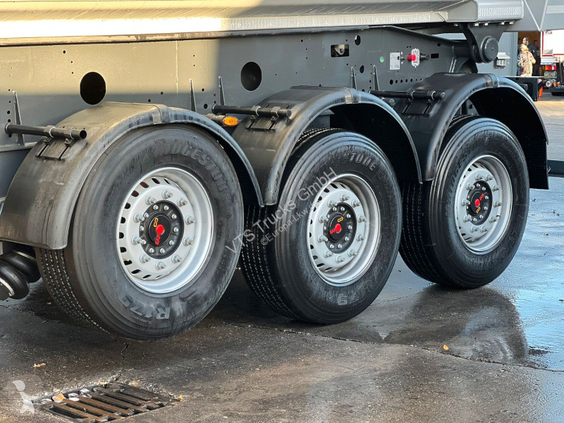 Sættevogn Meiller MHPS 12/27 Stahlkippmulde m....