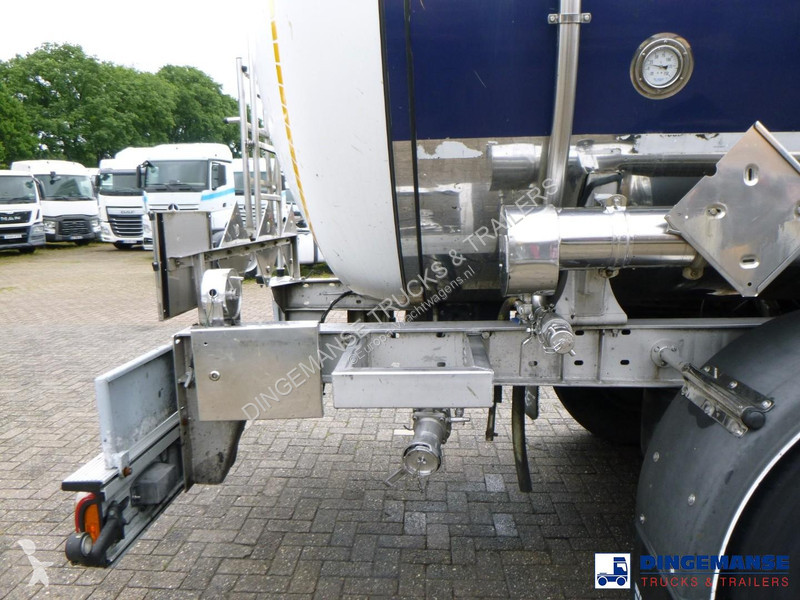 Semi remorque LAG Chemical tank inox L4BH 32.5...