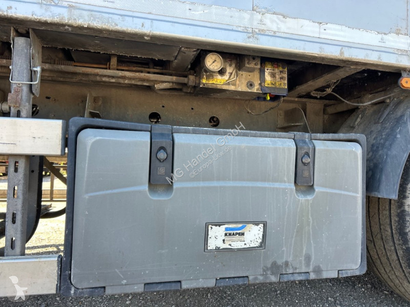نصف مقطورة Knapen K200 Schubboden, Rollplane,...