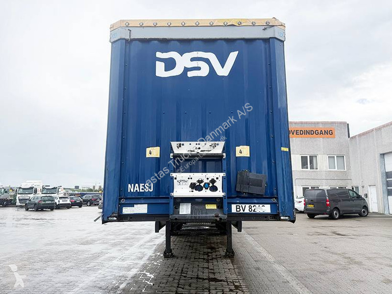 نصف مقطورة Krone Curtainsider / Planenauflieger
