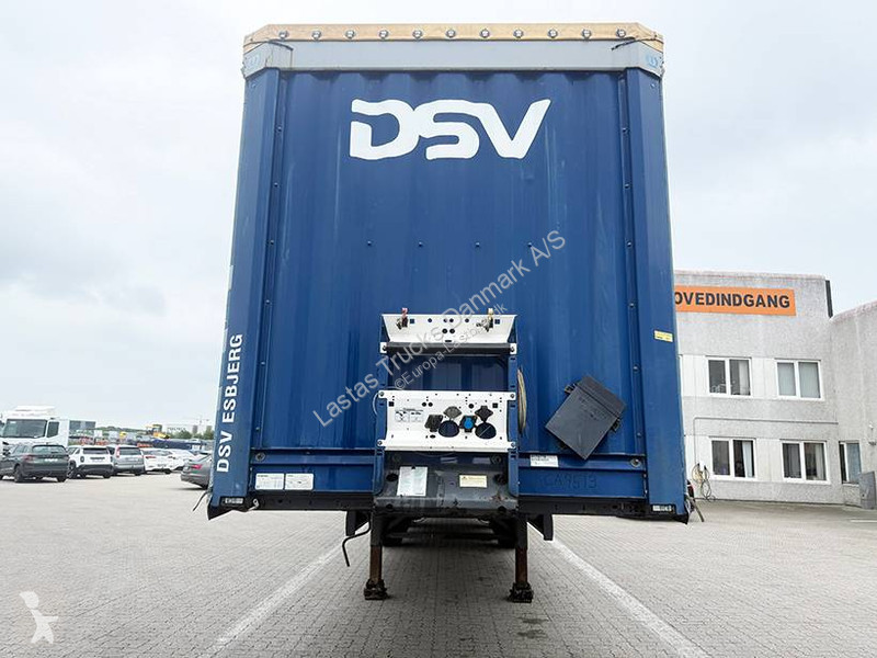 نصف مقطورة Krone Curtainsider / Planenauflieger