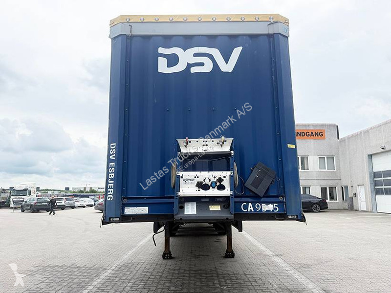 نصف مقطورة Krone Curtainsider / Planenauflieger