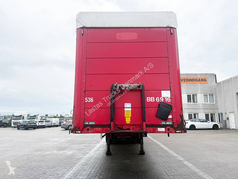 نصف مقطورة Kel-Berg 4 axle Curtainsider / 4...