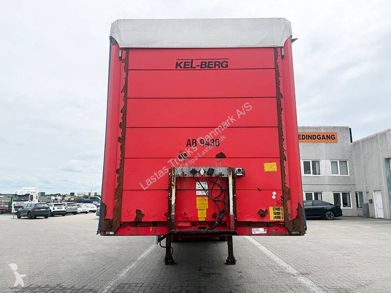 نصف مقطورة Kel-Berg Curtainsider / Planenauflieger