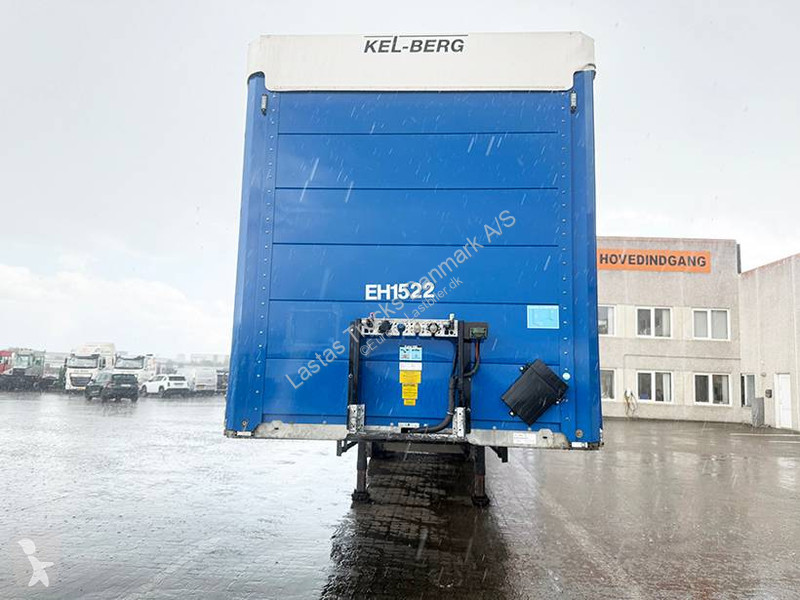 نصف مقطورة Kel-Berg Curtainsider / Planenauflieger