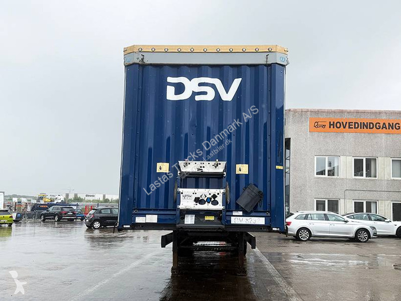 نصف مقطورة Krone Curtainsider / Planenauflieger