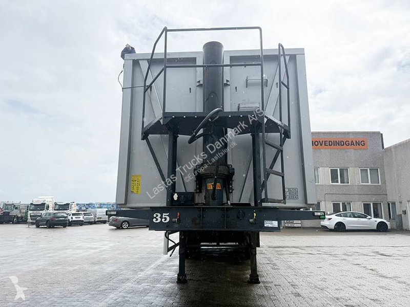 Sættevogn CMT Tipper / Alukastenmulde Kipper 55M3