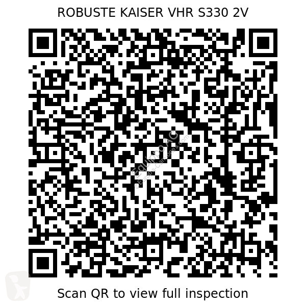 Semirremolque Robuste Kaiser VHR S330 2V