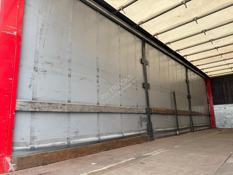 نصف مقطورة  1 AS 1 AXLE + BOX 9,1 METER INSIDE...