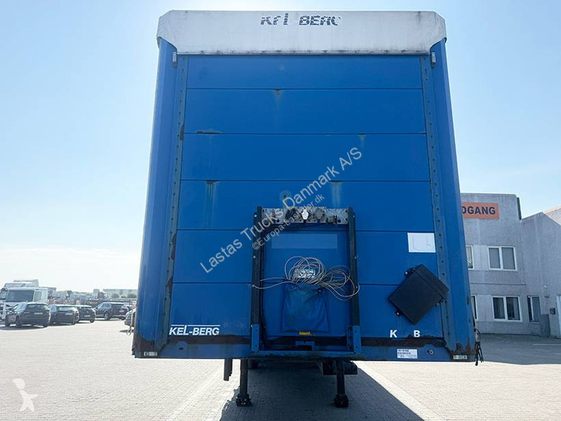 نصف مقطورة Kel-Berg Curtainsider / Planenauflieger