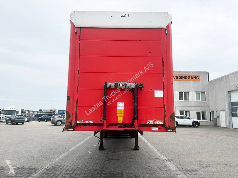نصف مقطورة Kel-Berg Curtainsider Lift /...