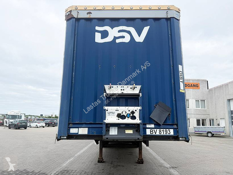 Sættevogn Krone Curtainsider / Planenauflieger
