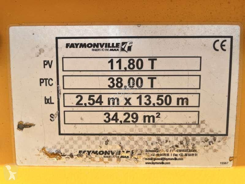 نصف مقطورة Faymonville  MULTIMAX 4 ESSIEUX