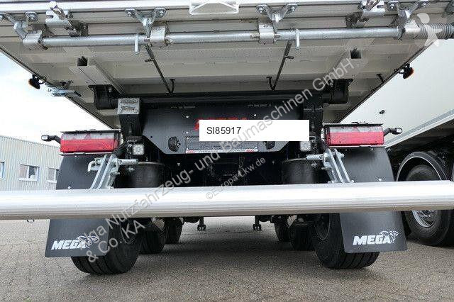 نصف مقطورة Mega MNL, Alu, 55m³, Kombitür, SAF,...