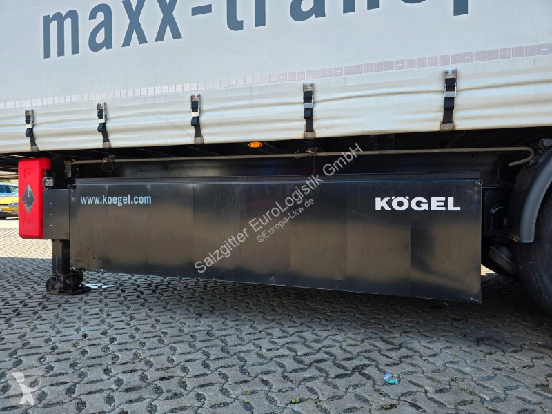 نصف مقطورة Kögel S24 / Palettenkasten / Liftachse