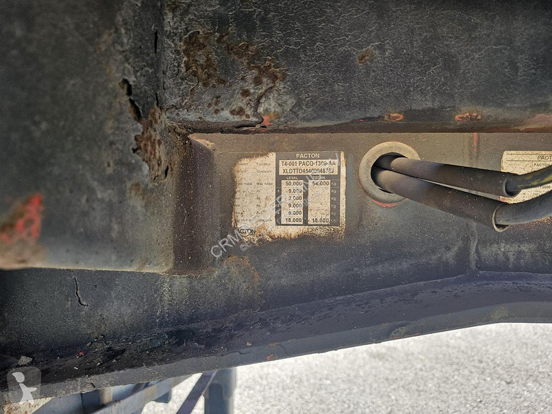 نصف مقطورة Pacton t4-001 / 4 AXLE TRAILER /2...