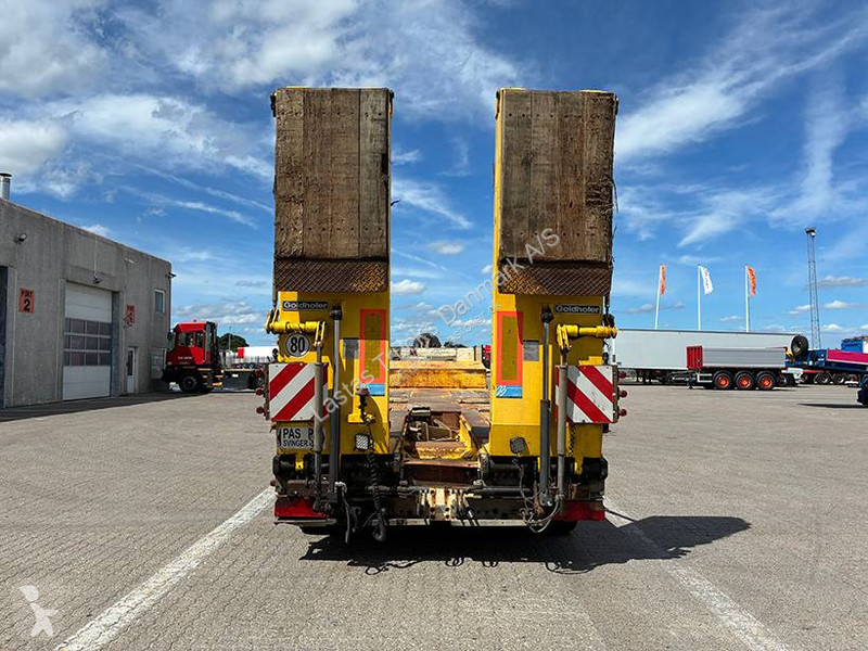 نصف مقطورة Goldhofer Machine trailer /...