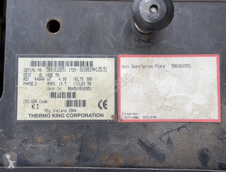 Semirremolque Samro ISO BOX THERMO KING ONLY...