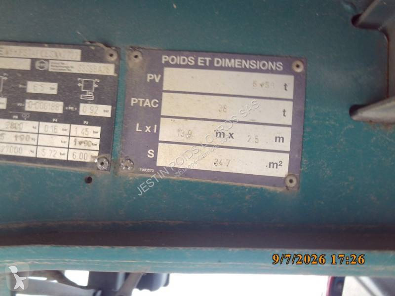 Semi remorque Fruehauf maxispeed