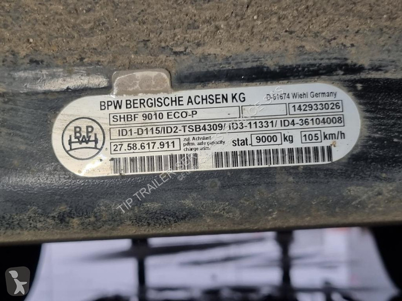 نصف مقطورة Fruehauf Trailer Curtainsider...