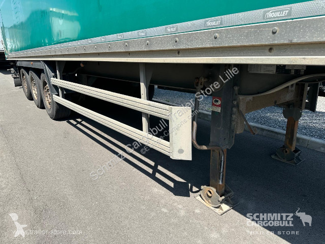 نصف مقطورة Trouillet Semitrailer Dryfreight Mega