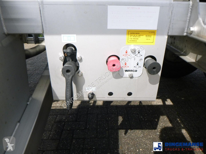 نصف مقطورة Van Hool Food tank inox 28 m3 / 1 comp