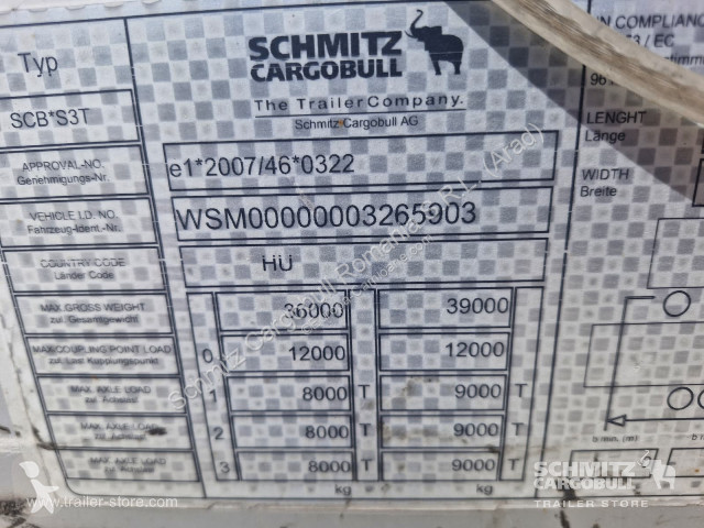 نصف مقطورة Schmitz Cargobull Curtainsider Mega
