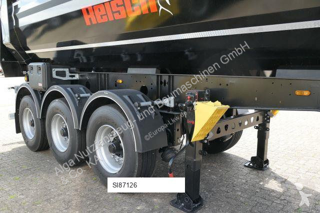 نصف مقطورة Reisch RHKS-SR, Stahl, 25m³, SAF,...