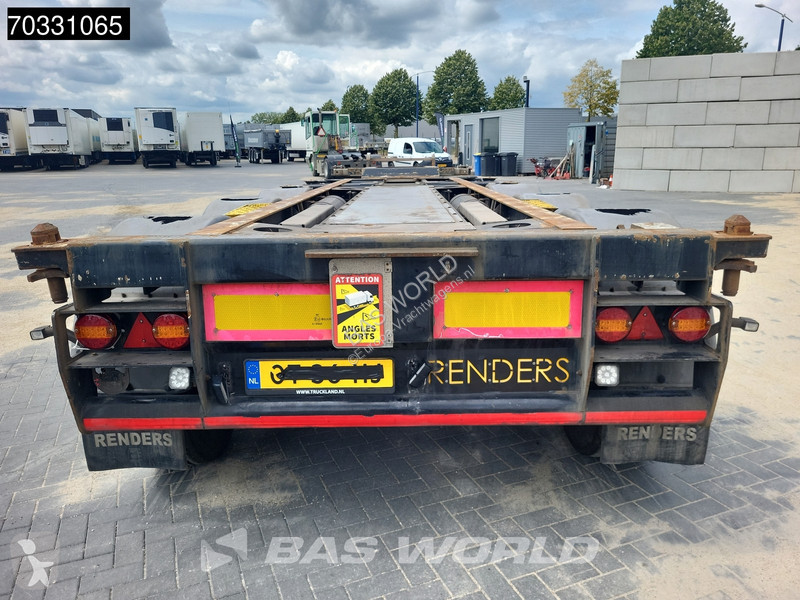 نصف مقطورة Renders 3AFCST08 Multi 45ft Lift Axle