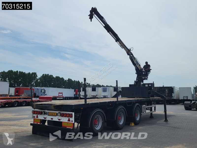 نصف مقطورة Pacton T3-003 Kennis 16T Steering Crane