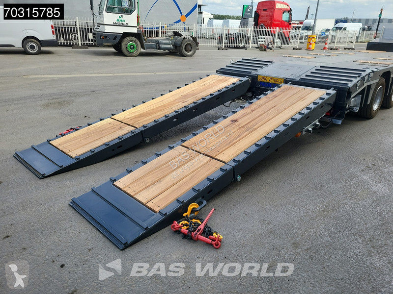 نصف مقطورة  NKTL4 NEW Lift + 2xSteering Axle Ramps