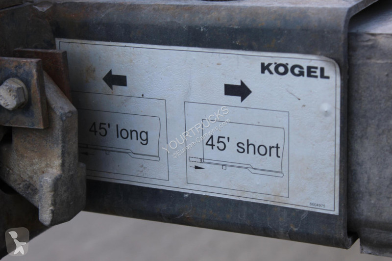 نصف مقطورة Kögel   Multi Container Chassis Port...