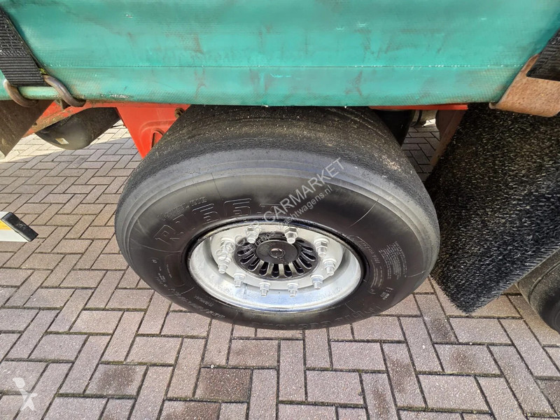 نصف مقطورة LAG 3 axle curtain trailers saf axles
