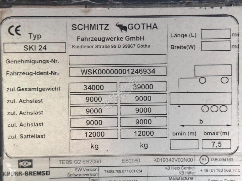 Semirimorchio Schmitz Cargobull 24...