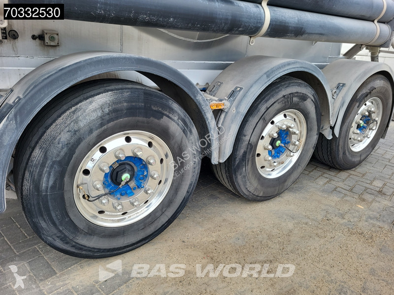 نصف مقطورة Spitzer SFS 2x Liftachse 39m3 Cement