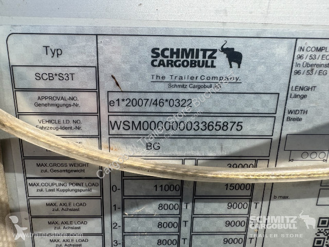 نصف مقطورة Schmitz Cargobull Curtainsider Standard