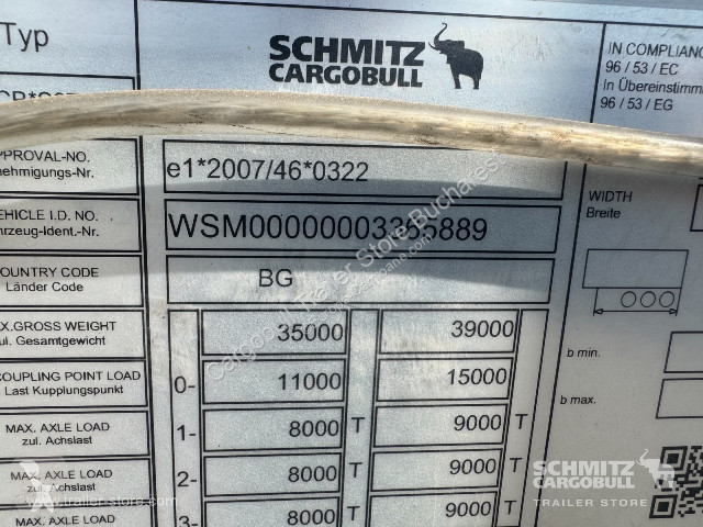 نصف مقطورة Schmitz Cargobull Curtainsider Standard