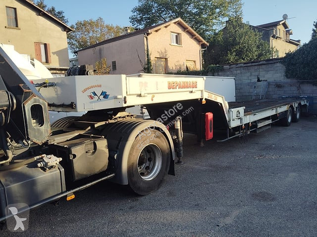 Castera Porte engin semi-trailer