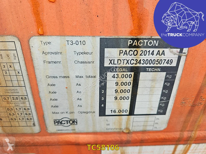 Oplegger Pacton