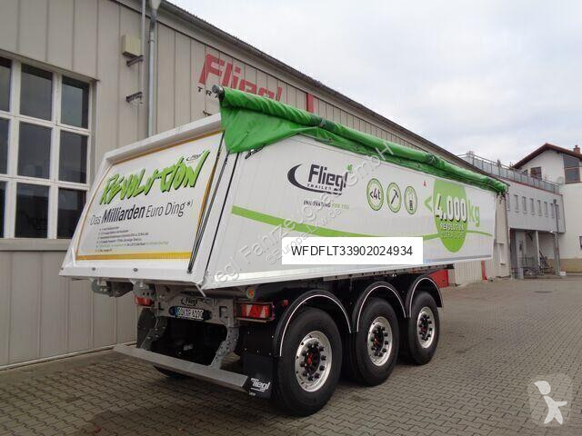 Semirremolque Fliegl 3-Achs Sattelkipper Alu...